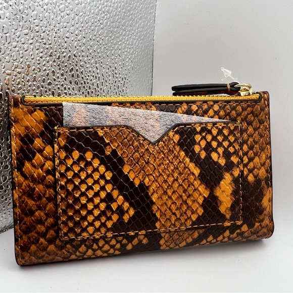 Michael Kors Marigold Snakeskin Wallet - Picture 3 of 6
